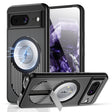 For Google Pixel 8 Heat Dissipation Aromatherapy MagSafe Holder Phone Case(Black) - Google Cases by PMC TechLife | Online Shopping South Africa | PMC TechLife | Buy Now Pay Later Mobicred