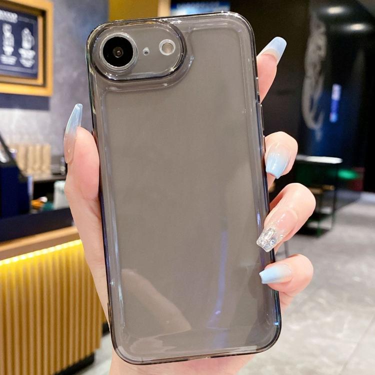 For iPhone 16e Space TPU Shockproof Phone Case(Black)