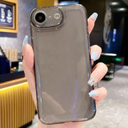 For iPhone 16e Space TPU Shockproof Phone Case(Black)
