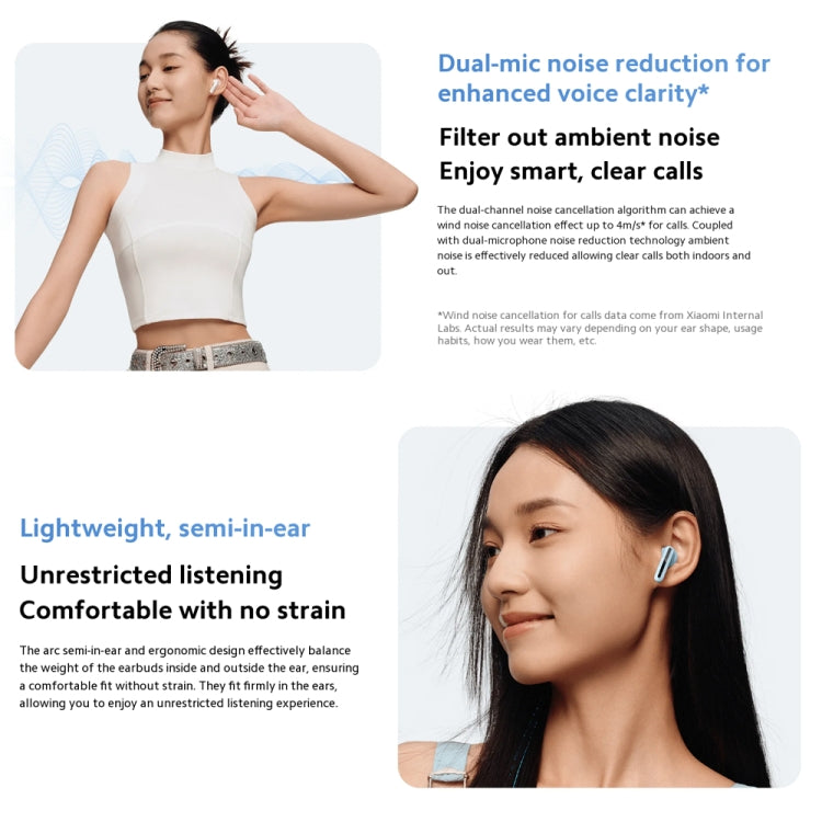 Original Xiaomi Redmi Buds 6 Active BT5.4 In-ear True Wireless Earbuds(Black)
