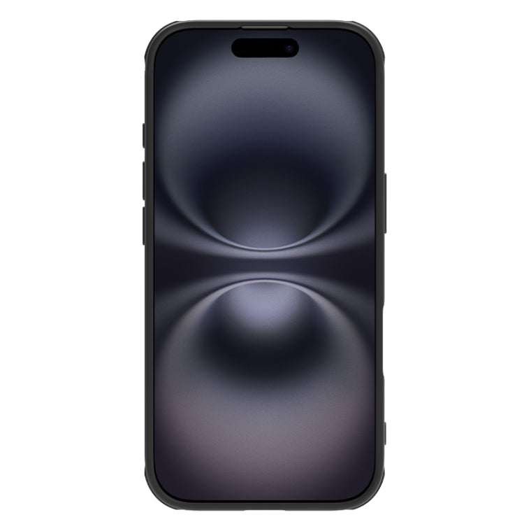For iPhone 16 Plus NILLKIN CamShield Pro Magnetic PC Phone Case(Black)