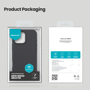 For iPhone 16 Pro Max NILLKIN Frosted Shield Pro PC + TPU Phone Case(Black)