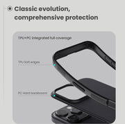 For iPhone 16 Pro Max NILLKIN Frosted Shield Pro PC + TPU Phone Case(Green)