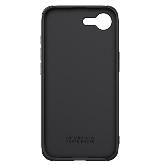 For iPhone 16e NILLKIN Frosted Shield Pro PC + TPU Phone Case(Black)
