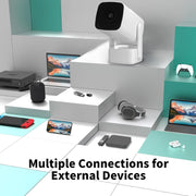 Y7S 720P Android 11 OS Portable Home WiFi Projector with Speaker, CPU:RK3326(AU Plug)
