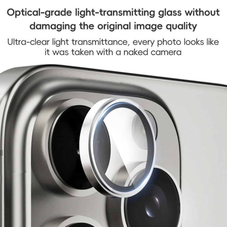 For iPhone 16 / 16 Plus ZGA AR Eagle Eye Phone Lens Film(Green)