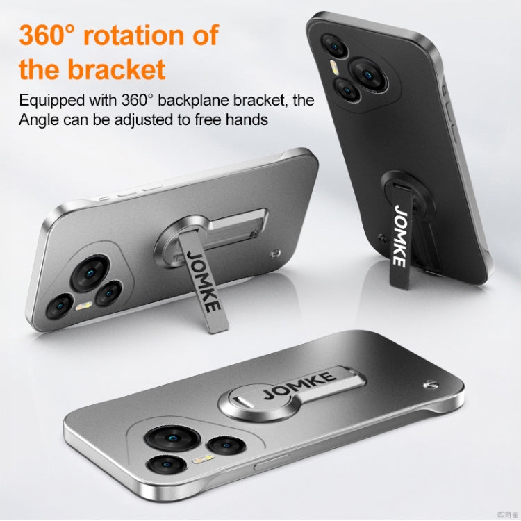 For Huawei Pura 70 Ultra Baking Varnish 360 Rotate Holder No Frame PC Phone Case(Green)