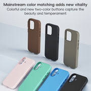For iPhone 16 Pro ZGA Colorful Liquid Silicone Magsafe Phone Case(Black)