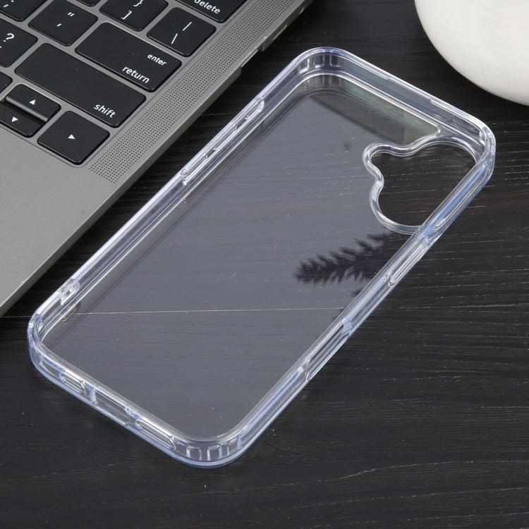For iPhone 16 GEBEI Acrylic Transparent Phone Case
