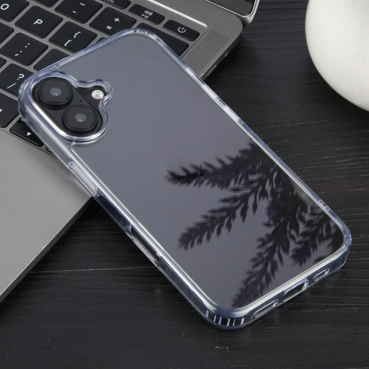 For iPhone 16 Plus GEBEI Acrylic Transparent Phone Case