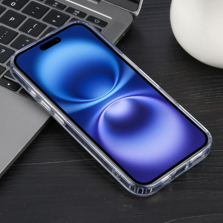 For iPhone 16 Plus GEBEI Acrylic Transparent Phone Case