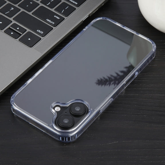 For iPhone 16 Plus GEBEI Acrylic Transparent Phone Case