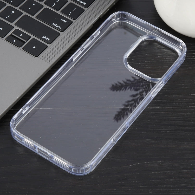For iPhone 16 Pro GEBEI Acrylic Transparent Phone Case