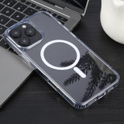 For iPhone 16 Pro GEBEI MagSafe Magnetic Transparent Phone Case(Transparent)