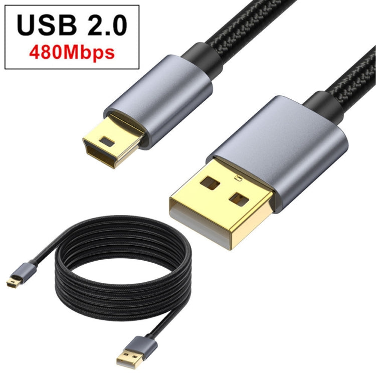 For Garmin GPS Receiver High Speed USB2.0 Version Mini 5 Pin Cable, Length:10m