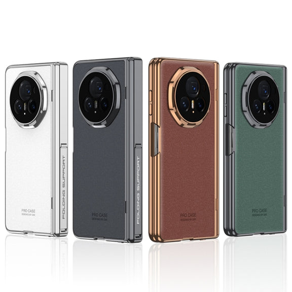 For Honor Magic V3 GKK Integrated Magnetic Fold Hinge AG Phantom Shockproof Phone Case(Green)