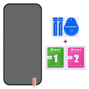 For iPhone 16 25pcs Full Cover Anti-spy Silk Screen Tempered Glass Film