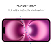 For iPhone 16 Plus Full Glue Screen Tempered Glass Film