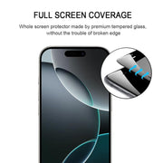 For iPhone 16 Pro Full Glue Screen Tempered Glass Film
