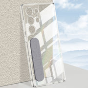 For Samsung Galaxy S25 Ultra 5G GKK Space Silicone Wristband Phone Case(Gray)