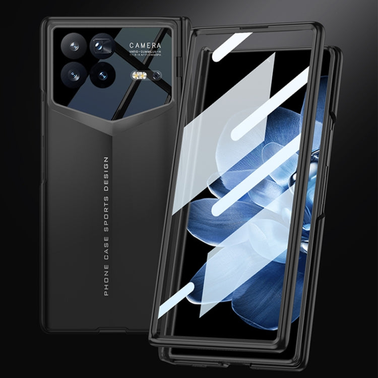 For Xiaomi Mix Fold 4 GKK Integrated Magnetic Blade Ultra-thin Full Coverage Phone Case(Black)