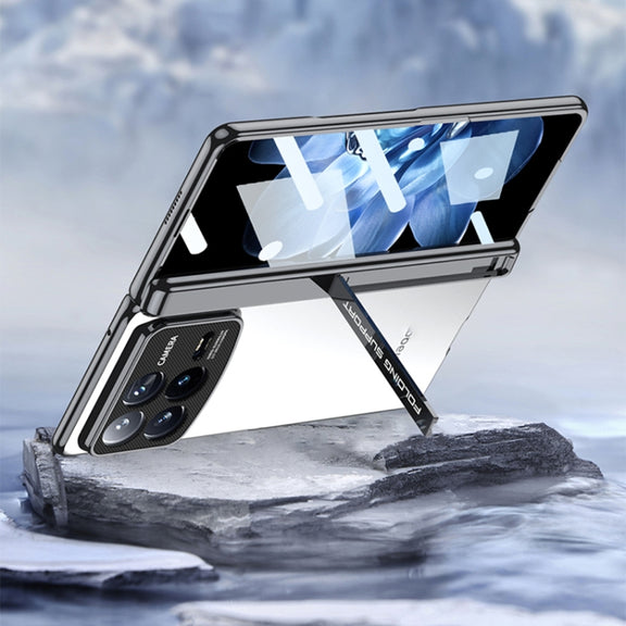For Xiaomi Mix Fold 4 GKK Integrated Magnetic Fold Hinge Shockproof Phone Case(Black)
