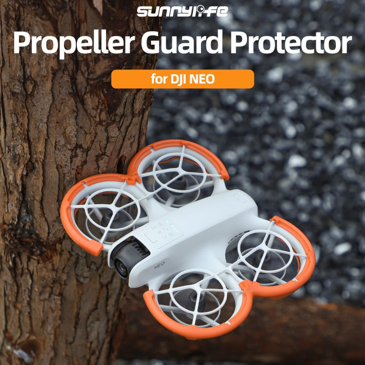 For DJI Neo Sunnylife Propeller Protective Guard Anti-collision Ring Cover(Red)