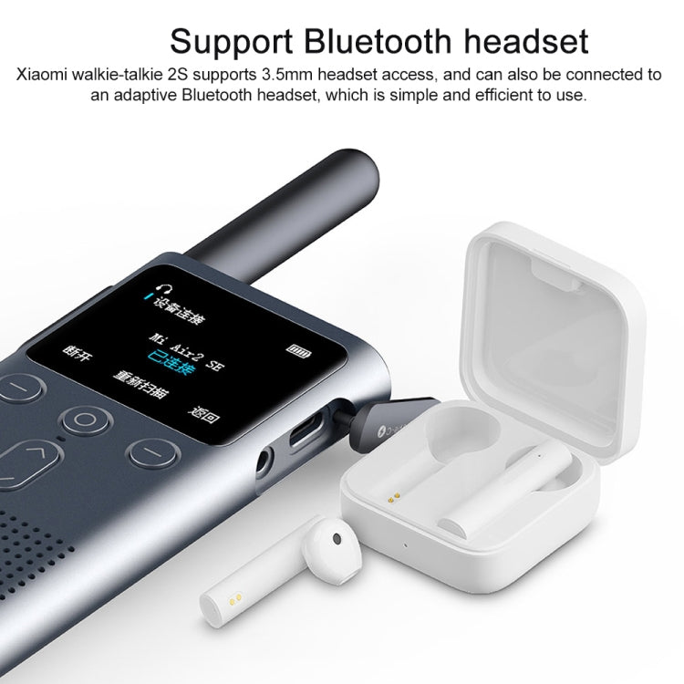 Original Xiaomi Walkie Talkie 2S(Dark Grey)