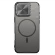 For iPhone 16 Pro Max NILLKIN CamShield Prop MagSafe Magnetic Translucent PC Phone Case(Black) - free shipping - PMC TechLife - Order now!