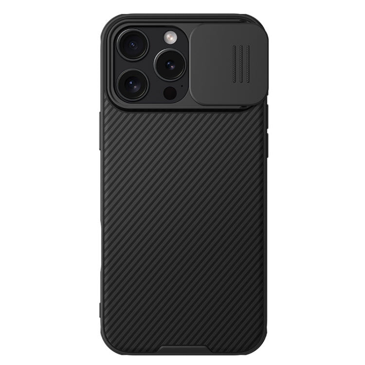 For iPhone 16 Pro Max NILLKIN CamShield Pro PC Phone Case(Black)
