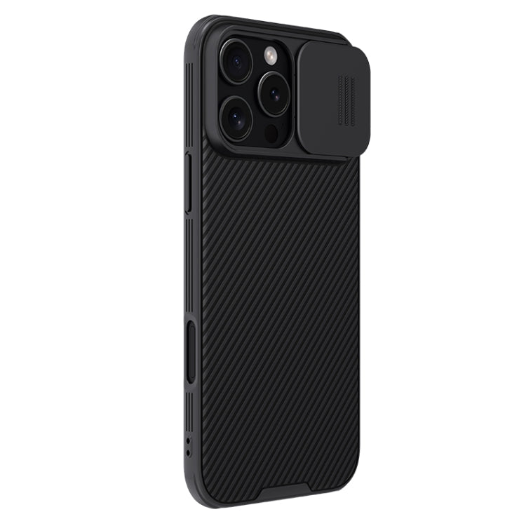 For iPhone 16 Pro Max NILLKIN CamShield Pro PC Phone Case(Black)