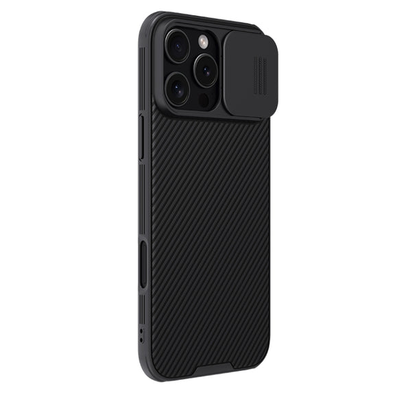 For iPhone 16 Pro Max NILLKIN CamShield Pro PC Phone Case(Black)
