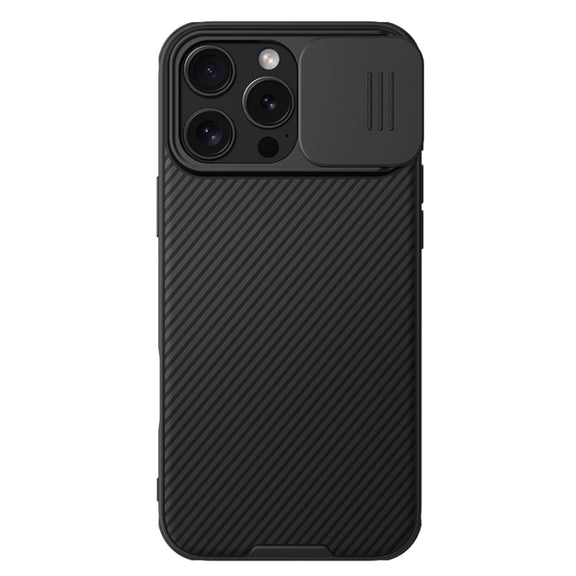 For iPhone 16 Pro Max NILLKIN CamShield Pro PC Phone Case(Black)