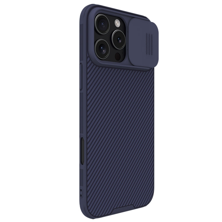 For iPhone 16 Pro Max NILLKIN CamShield Pro PC Phone Case(Purple)