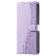For Redmi K70 Voltage Ultra-thin Dot Leather Phone Case(Purple)