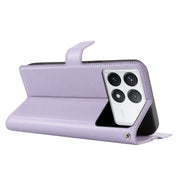 For Redmi K70 Voltage Ultra-thin Dot Leather Phone Case(Purple)