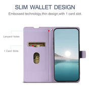 For Redmi K70 Voltage Ultra-thin Dot Leather Phone Case(Purple)