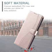 For Redmi K70 Voltage Ultra-thin Dot Leather Phone Case(Rose Gold)