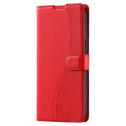 For Redmi K70 Voltage Ultra-thin Dot Leather Phone Case(Red)