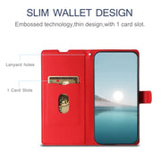 For Redmi K70 Voltage Ultra-thin Dot Leather Phone Case(Red)