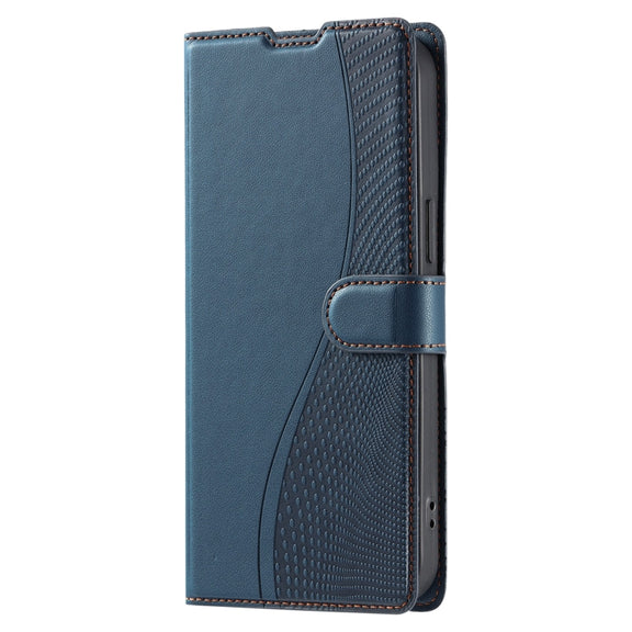 For Redmi K70 Voltage Ultra-thin Dot Leather Phone Case(Blue)