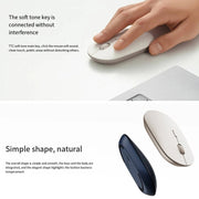 Original Xiaomi XMBXSB01YM Bluetooth Dual Mode Silent Portable Mouse 3(Gold)