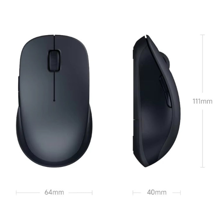 Original Xiaomi XMSMSB01YM 1200DPI Bluetooth Dual Mode Wireless Mouse 2(Black)
