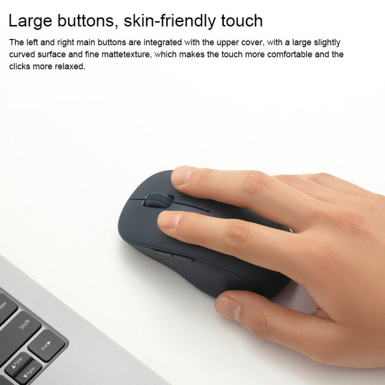 Original Xiaomi XMSMSB01YM 1200DPI Bluetooth Dual Mode Wireless Mouse 2(Black)
