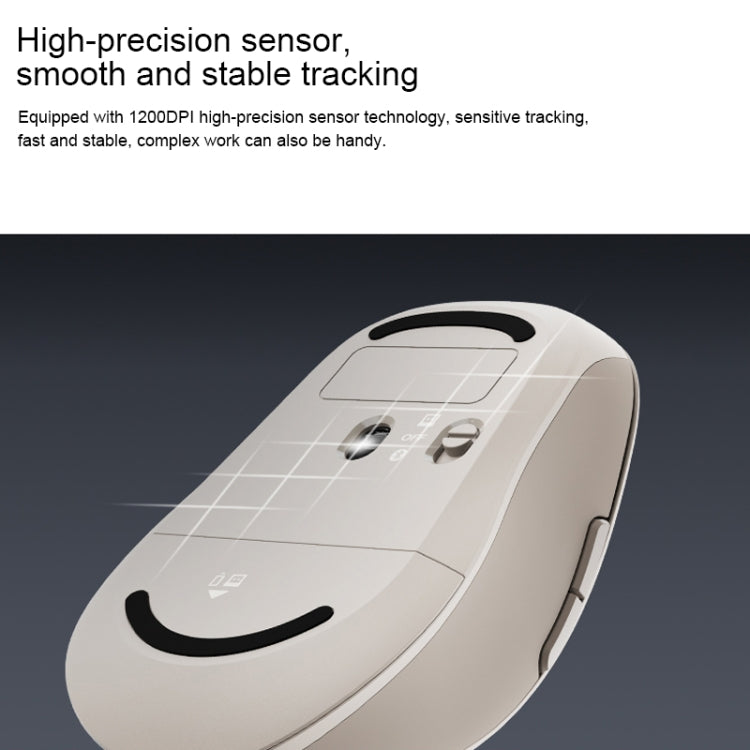 Original Xiaomi XMSMSB01YM 1200DPI Bluetooth Dual Mode Wireless Mouse 2(Black)