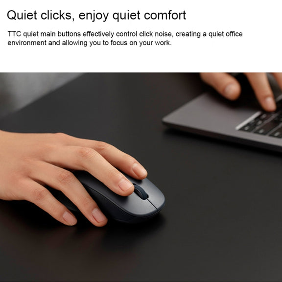 Original Xiaomi XMSMSB01YM 1200DPI Bluetooth Dual Mode Wireless Mouse 2(Beige)