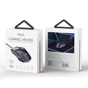 Yesido KB20 USB 7200DPI RGB Wired Mouse(Black)