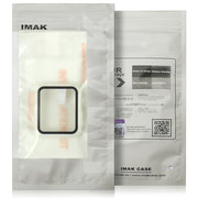 For Apple Watch Series 10 46mm imak Integrated Watch Case with Film(White)