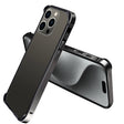 For iPhone 16 Pro Max TPU + Aluminum Alloy Frame Phone Case(Black) - iPhone 16 Pro Max Cases by PMC TechLife | Online Shopping South Africa | PMC TechLife | Buy Now Pay Later Mobicred