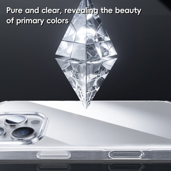 For iPhone 16 Benks PC Hybrid TPU Shockproof Phone Case(Transparent)